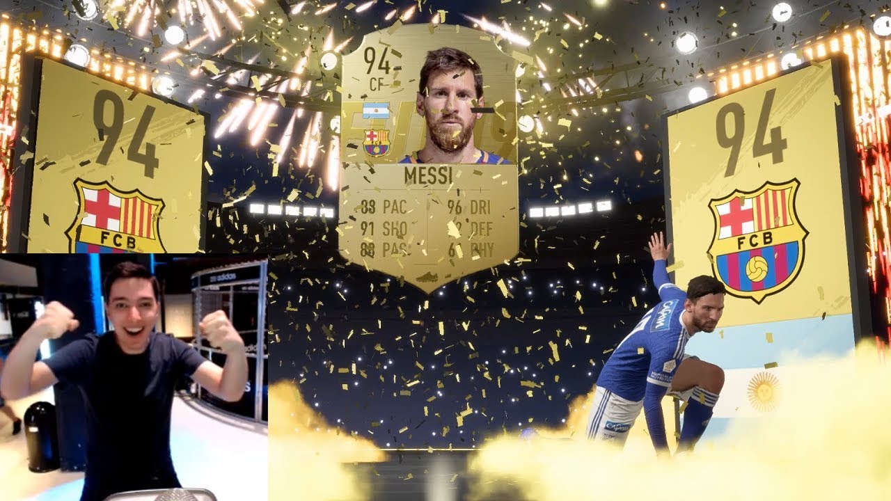 LIONEL MESSI IN PACK !!! FIFA 19 PACK OPENING !!!