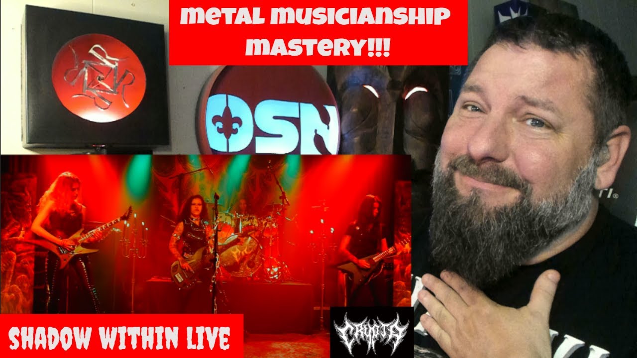 CRYPTA - Shadow Within (Live) - OldSkuleNerd Reaction