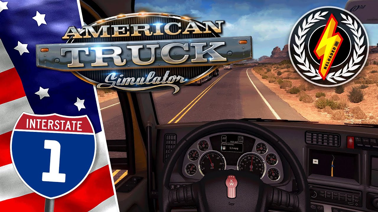 Welkom in Amerika! - American Truck Simulator - VakoGames Reloaded⚡️