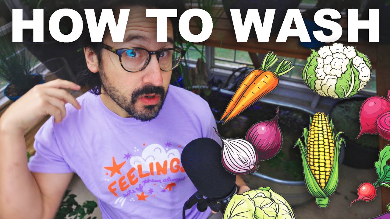 Why we use plain water to clean produce, weirdest restaurant meals, etc (PODCAST E79)