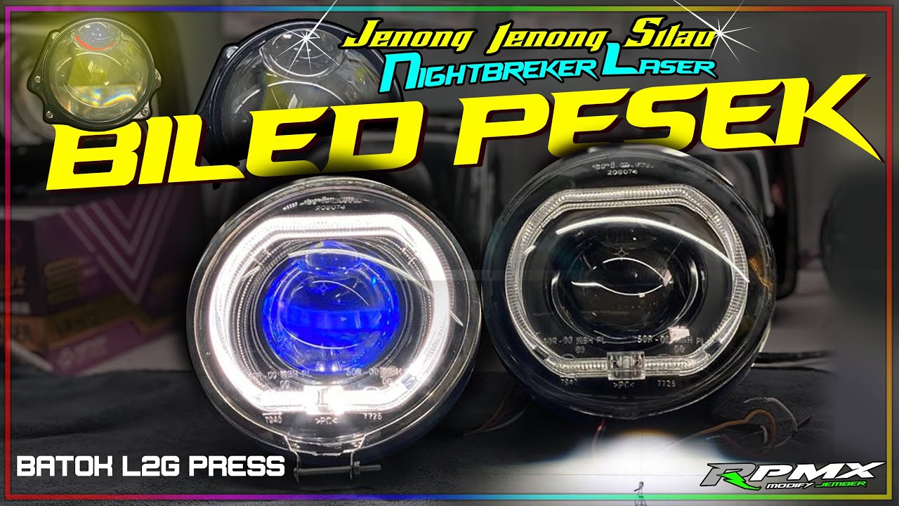 BILED BATOK PESEK 5,75 inc PNP CB GL | LAMPU DEPAN CB MODIF BILED BATOK PESEK