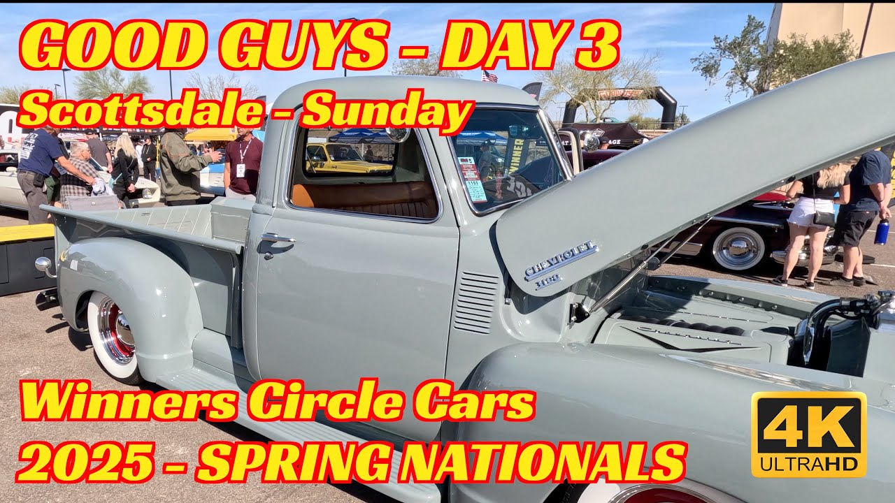 WINNER'S CIRCLE CARS | Goodguys Scottsdale Spring Nationals 2025 Car Show At Westworld Day 3