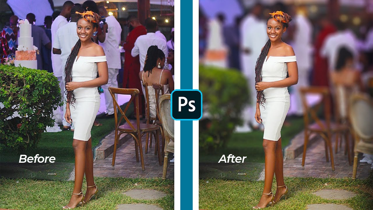 HOW TO BLUR BACKGROUNDS | PHOTOSHOP | SIMPLE & FAST