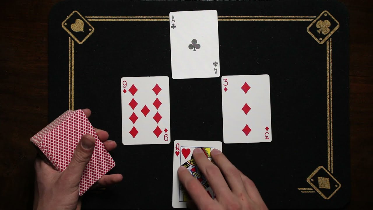 A simple and quick card game to play alone