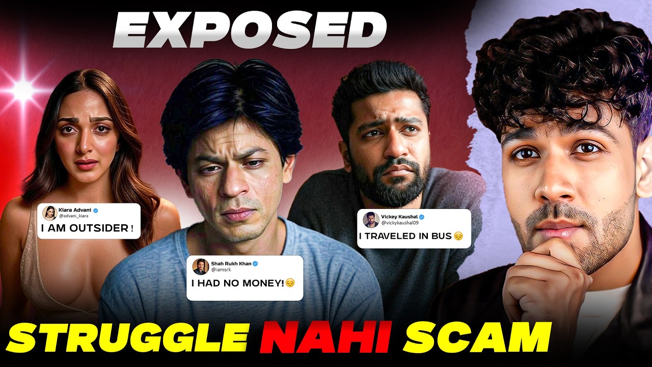 Exposing Bollywood's Biggest Scam | Shah Rukh Khan, Vicky & Kiara Lied About Their Struggle