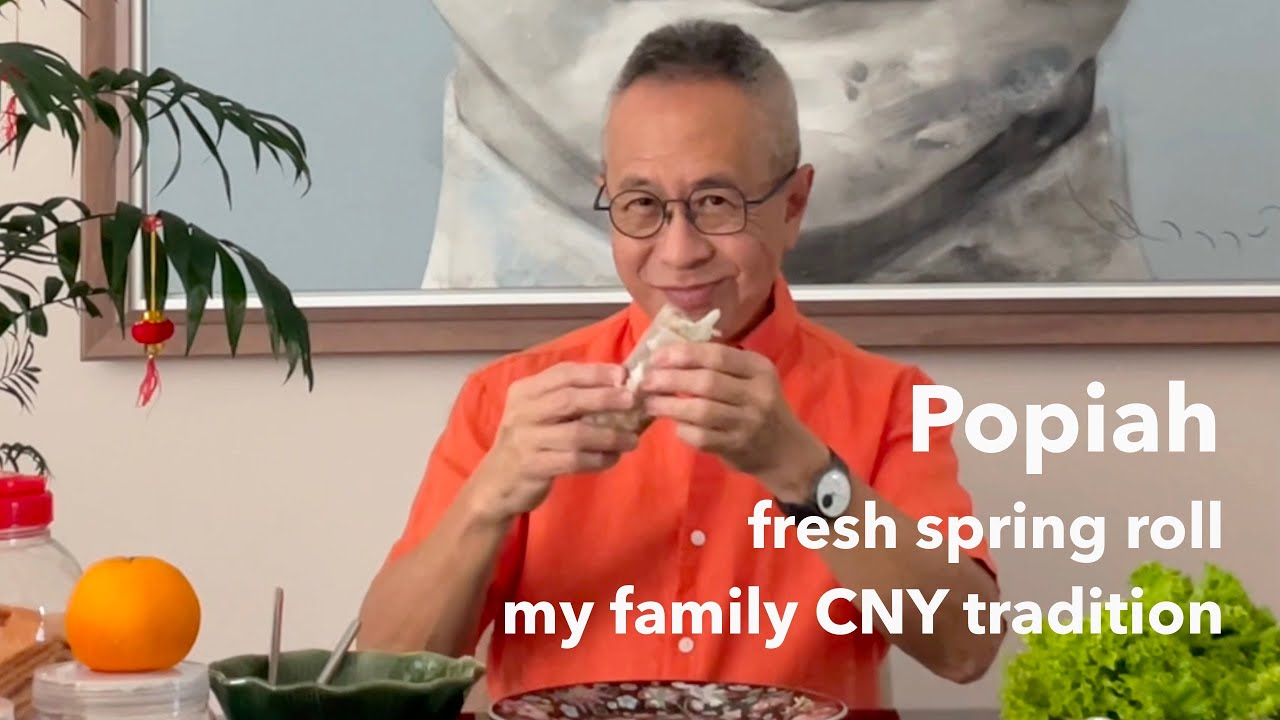 How to wrap Popiah my family tradition during Chinese New Year | fresh spring rolls