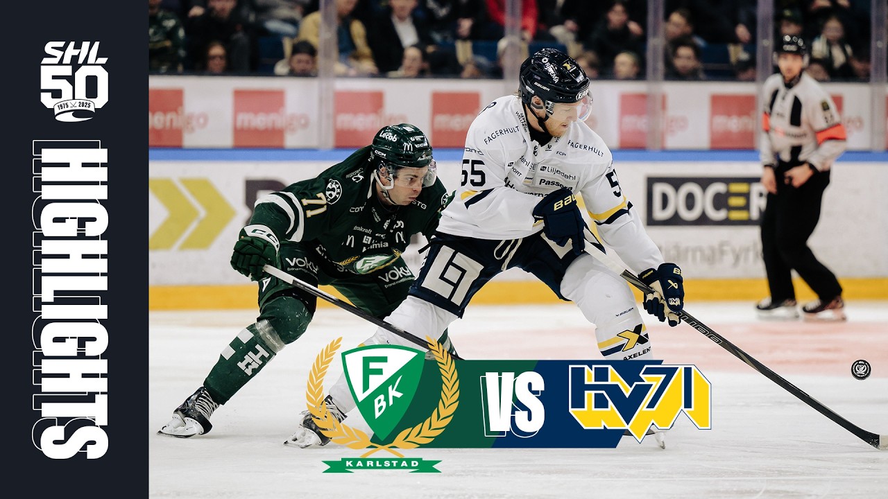 Färjestad vs HV71 | 10 mars 2026 | Highlights