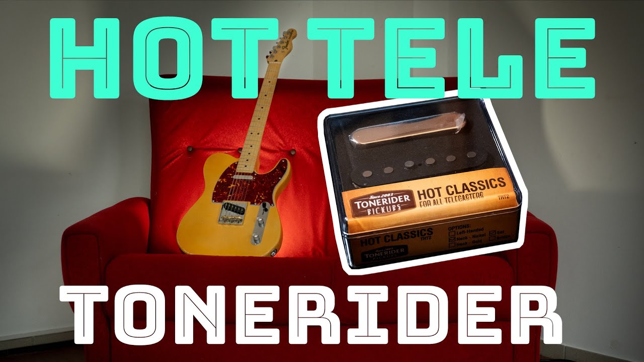 Telecaster soundexample Tonerider HOT CLASSICS, DIY Tele with fender neck