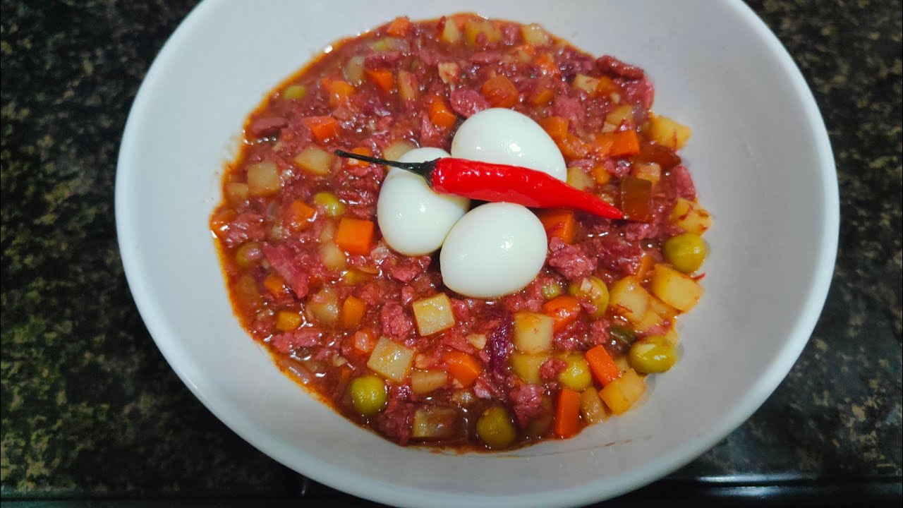 Calderetang Corned Beef Recipe