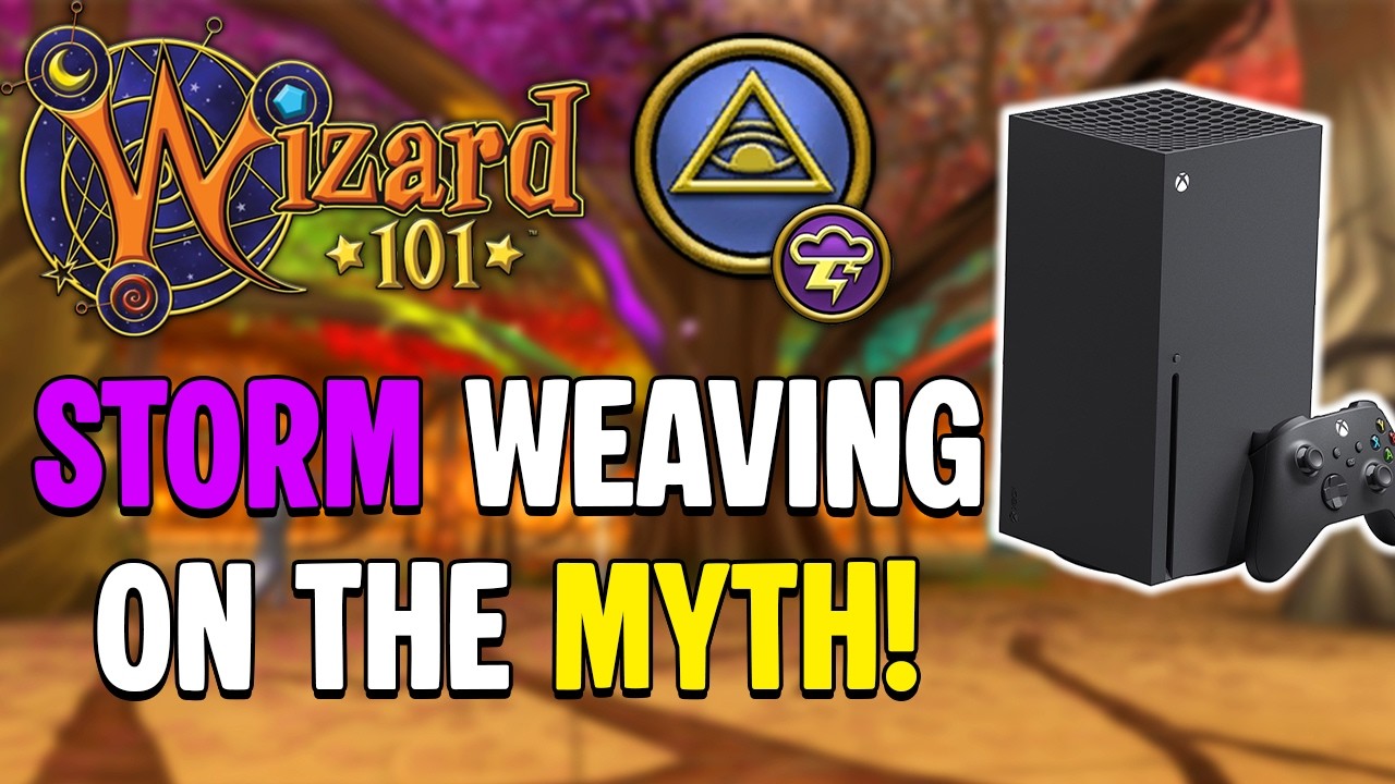 #1 Wizard101 *Myth* Console Play-Through! GOING FOR RANK 1 STORM WEAVING! (ep12)