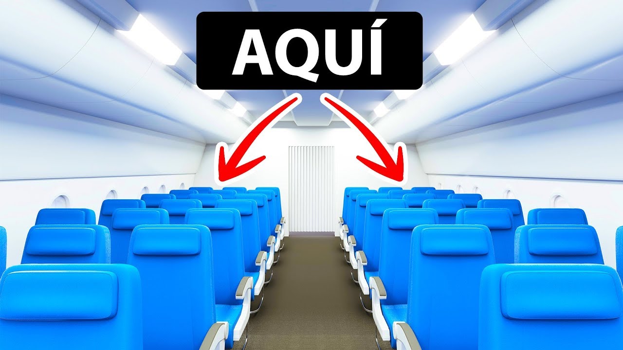 Elige este lugar en el avión para tener un mejor servicio