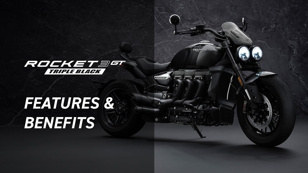 New Rocket 3 GT Triple Black Features and Benefits