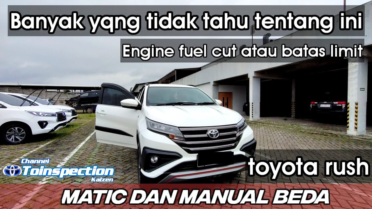 Ограничение оборотов двигателя Batas для Toyota All New Rush Matic Dan Manual
