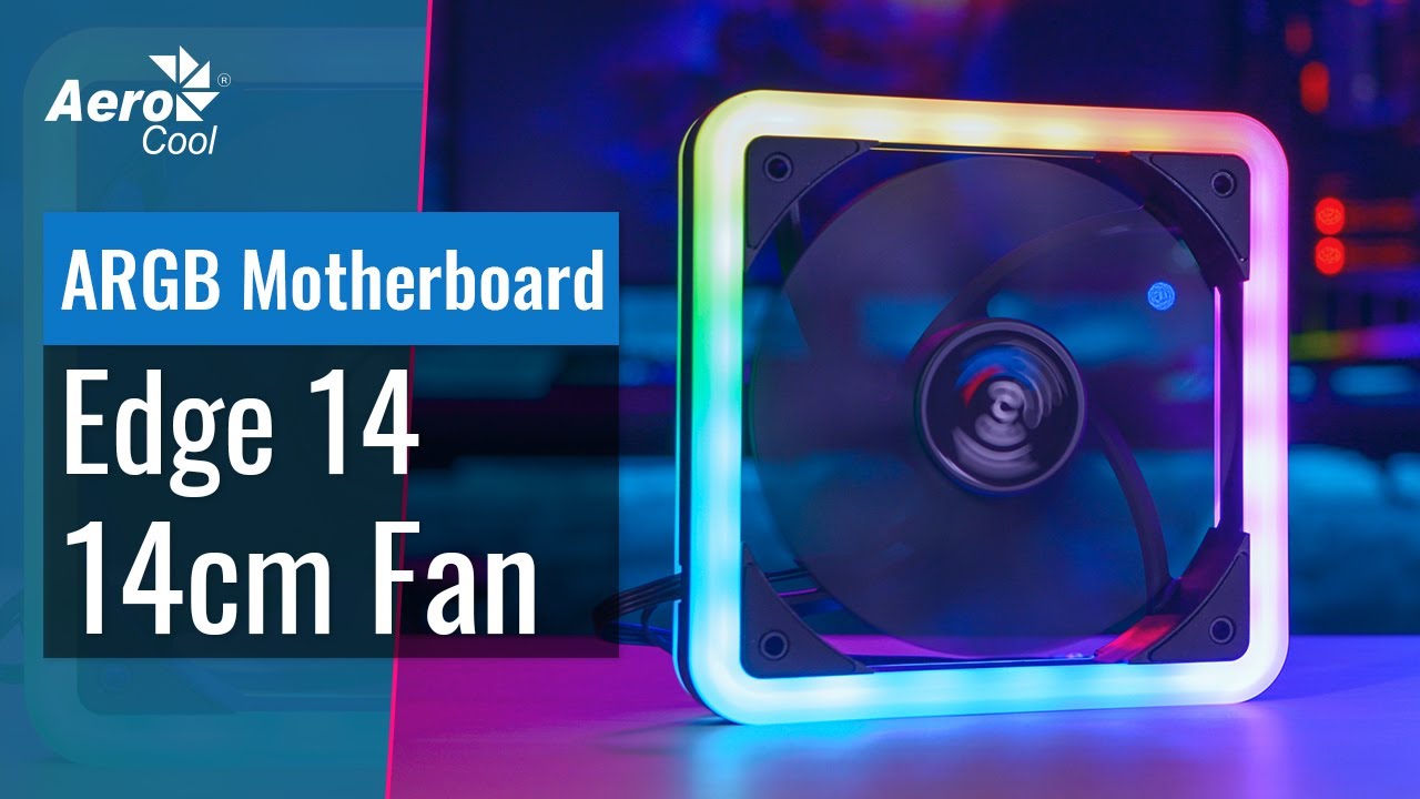 AeroCool Edge 14 - Как подключить Edge 14 к вашей адресуемой RGB материнской плате