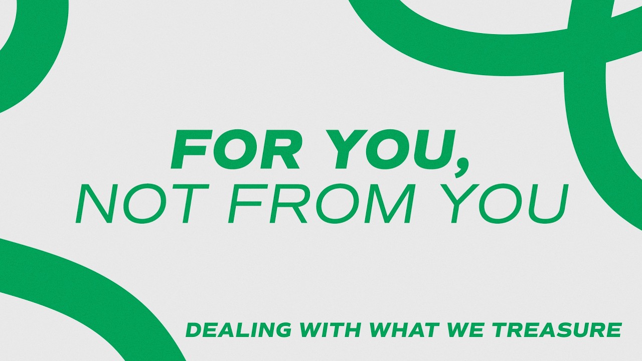 DEALING WITH WHAT WE TREASURE | 3.15.2026 | 11:00 AM