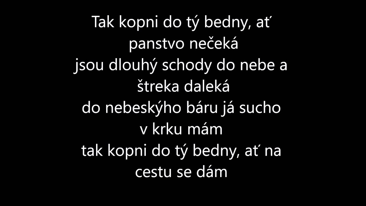 Wanastowi Vjecy   Bedna od whisky (TEXT)