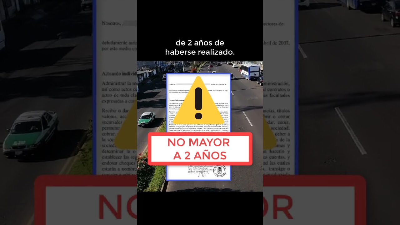 &iquest;Tiene vigencia un poder notarial ?