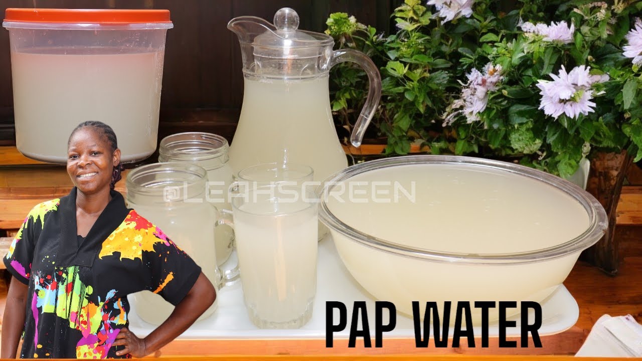 I MADE PAP WATER | HOW TO MAKE PAP WATER !! | OMI DUN | OMI OGI NIGERIAN LOCAL WINE...