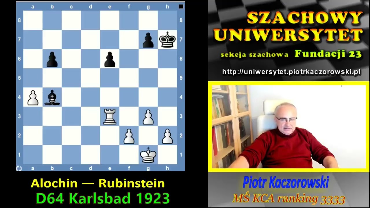 #Szachy Akiba Rubinstein. RS.7108