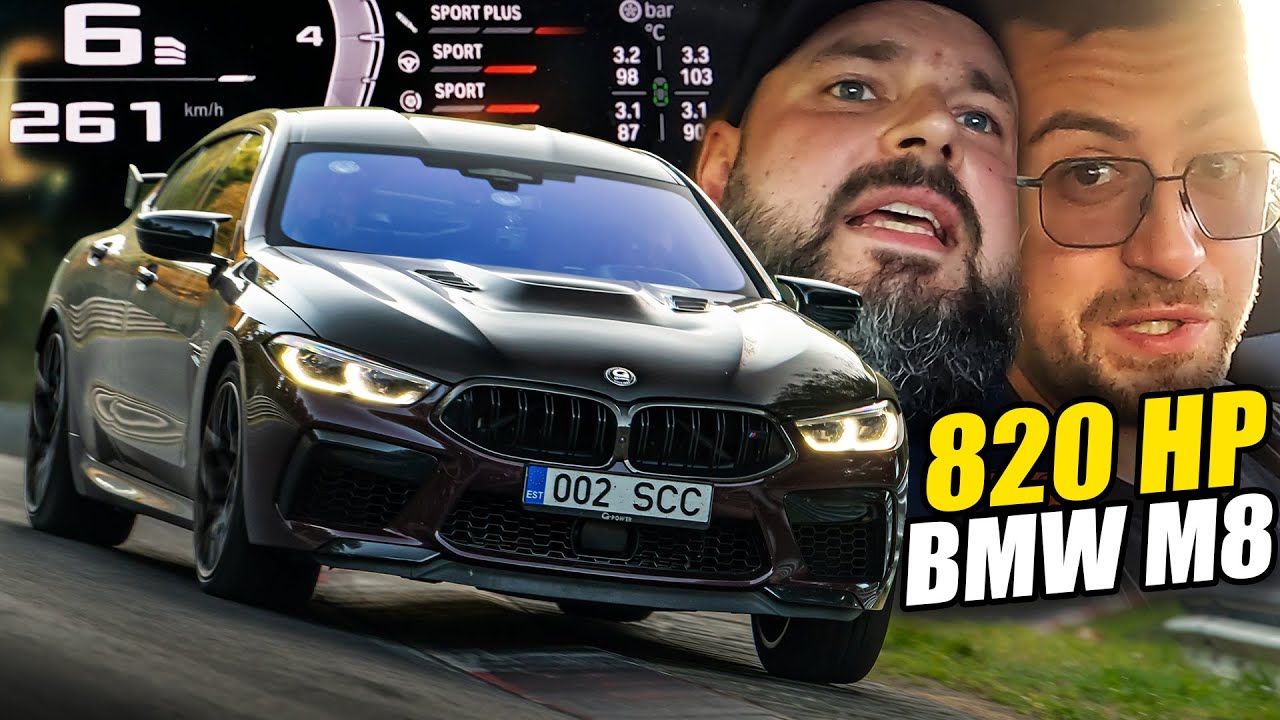 INSANE 820hp G-Power BMW M8 Competition! // N&uuml;rburgring