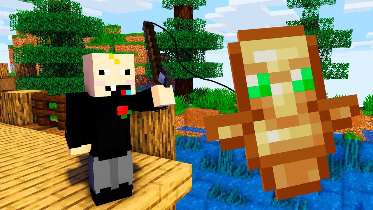 MINECRAFT pero PESCO ITEMS SUPER OP
