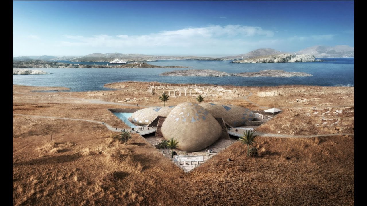 Delos Museum by Jean Pierre Heim architects