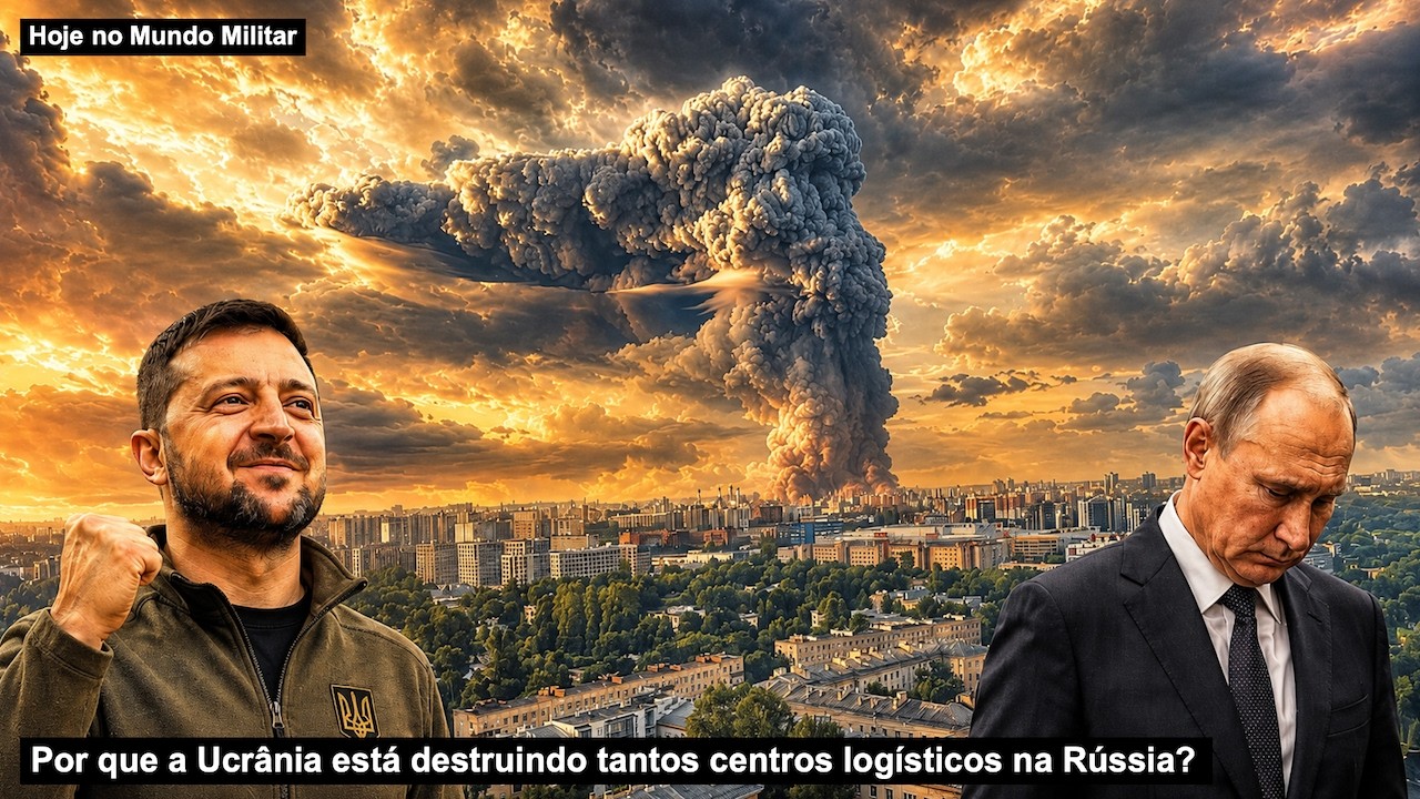 Por que a Ucr&acirc;nia est&aacute; destruindo tantos centros log&iacute;sticos na R&uacute;ssia?