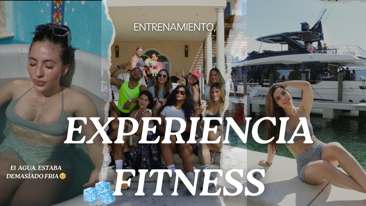EVENTO fitness exclusivo/ Una MANSION DE 50 MILL/ ME ATREVI A HACER UNA INMERSION EN AGUA HELADA 🧊