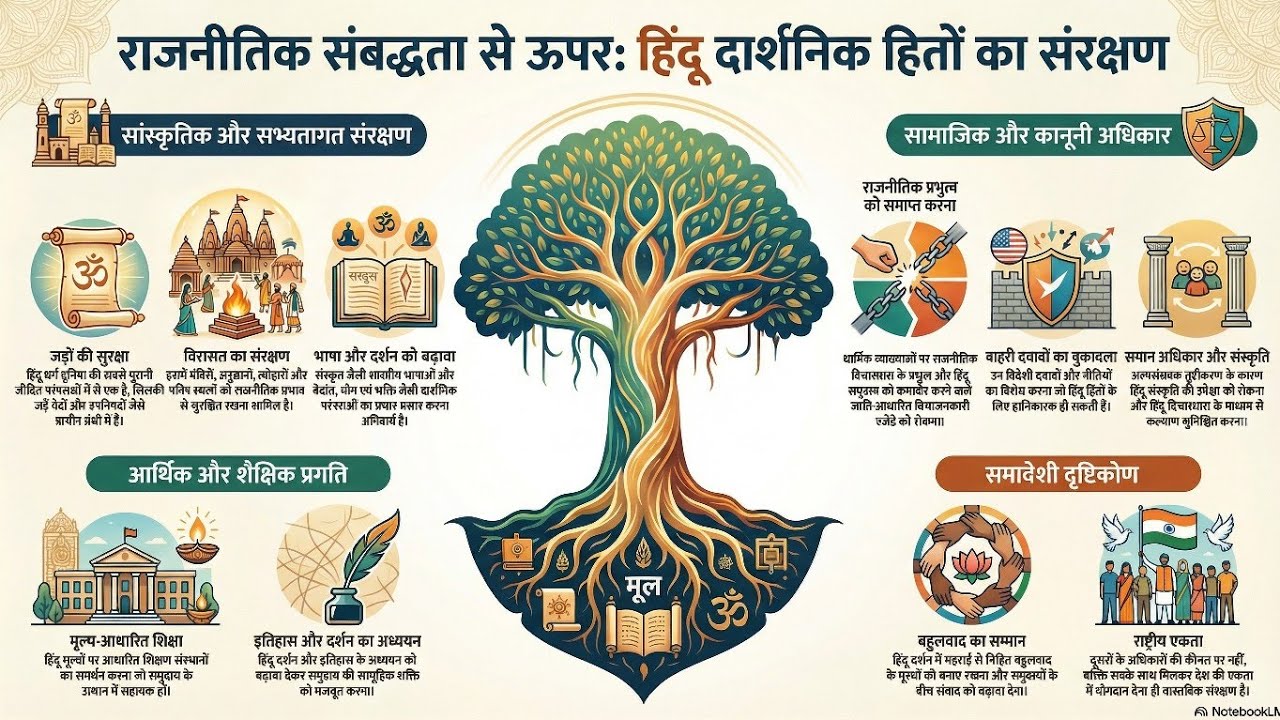 धर्म को राजनीति से ज़्यादा अहमियत दें