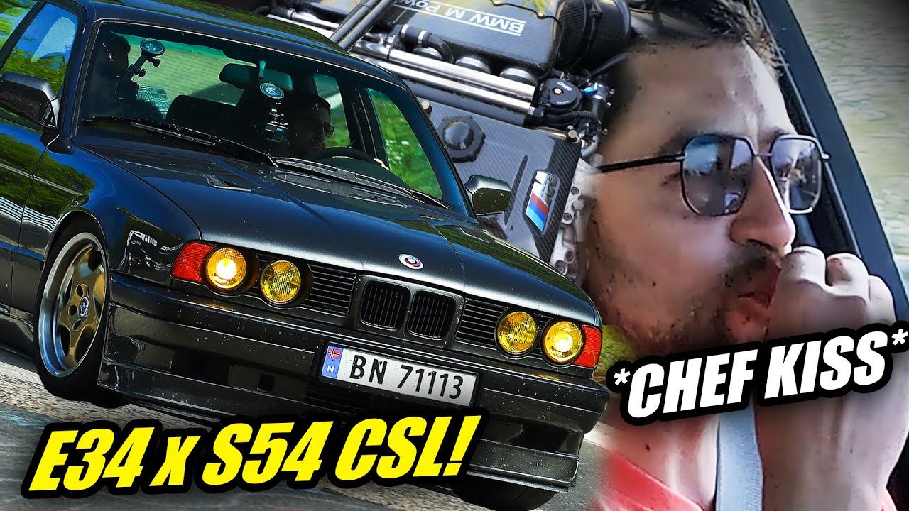 FAITH RESTORED!😍 BMW E34 M5 x S54 CSL Swap! // Nürburgring