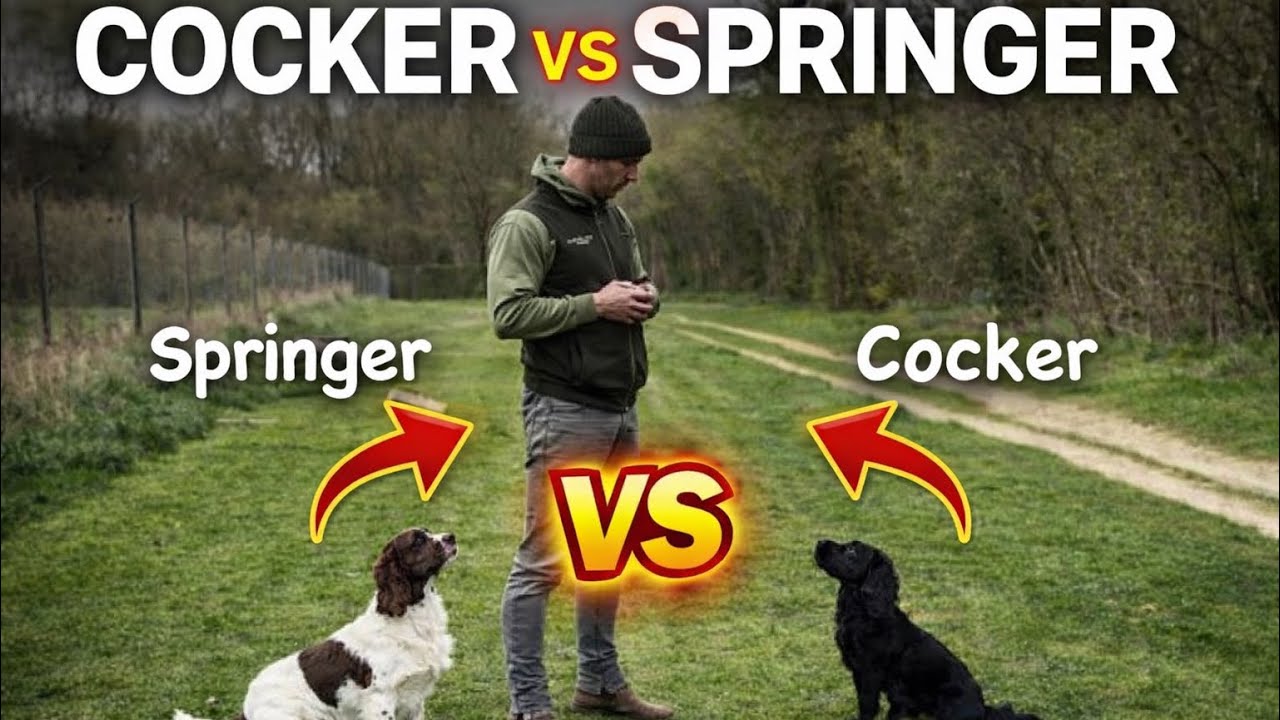 Cocker vs Springer: Which Spaniel is Right for You?