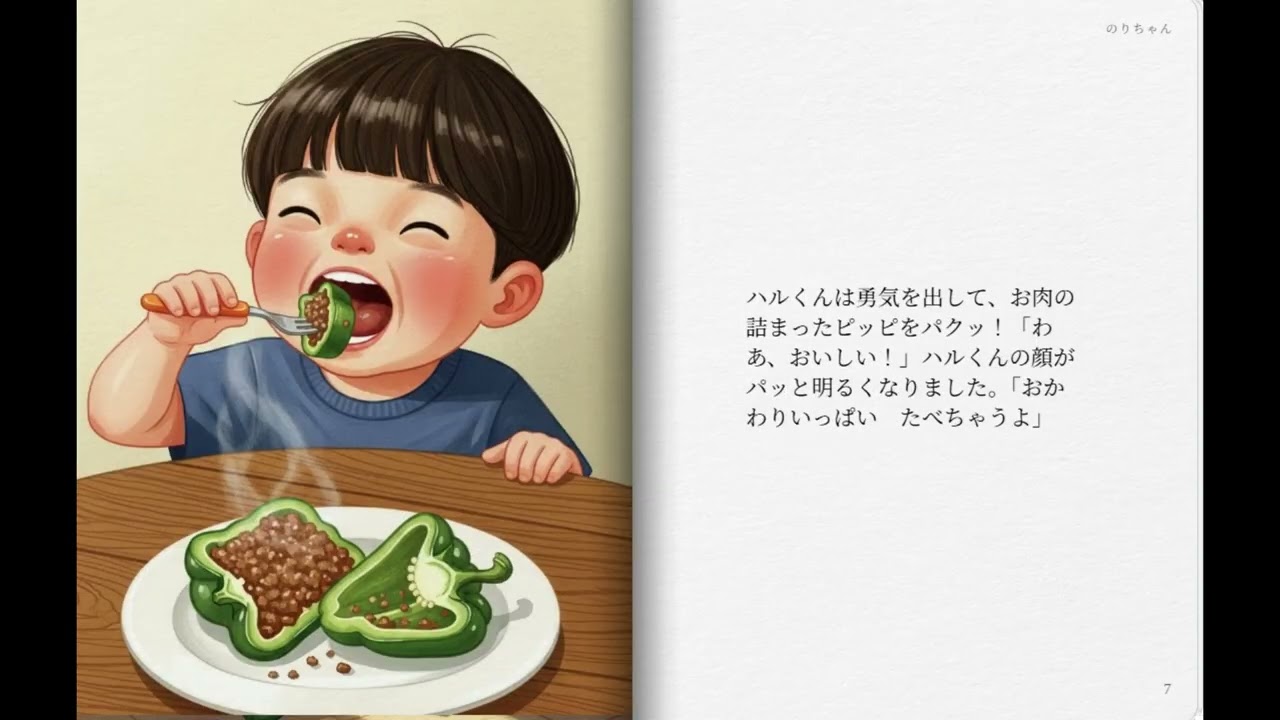 童話　ピーマンのうた
