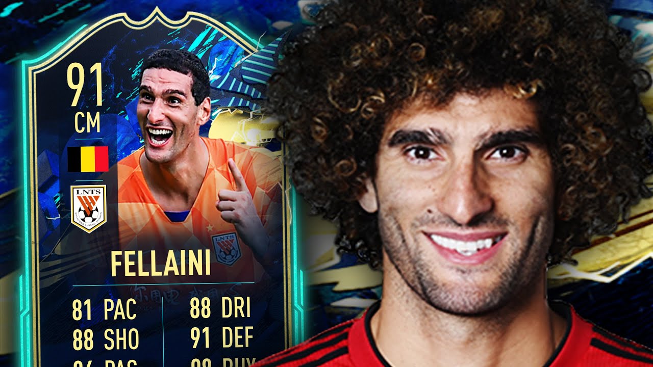 SIDESHOW BOB IS BACK! 👀 91 TOTS FELLAINI PLAYER REVIEW - FIFA 21 ULTIMATE TEAM
