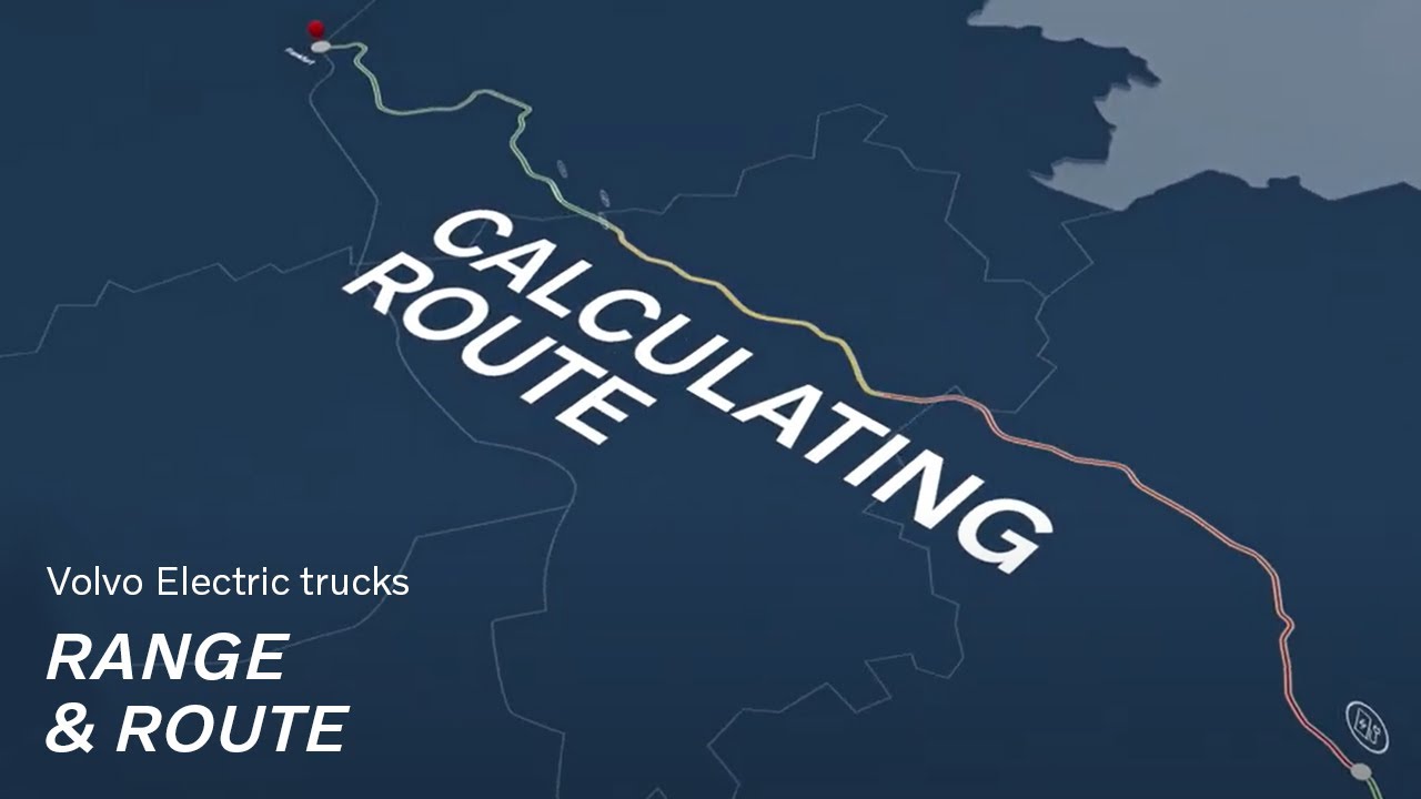 Volvo Trucks &ndash; Route planning for electric trucks made easy