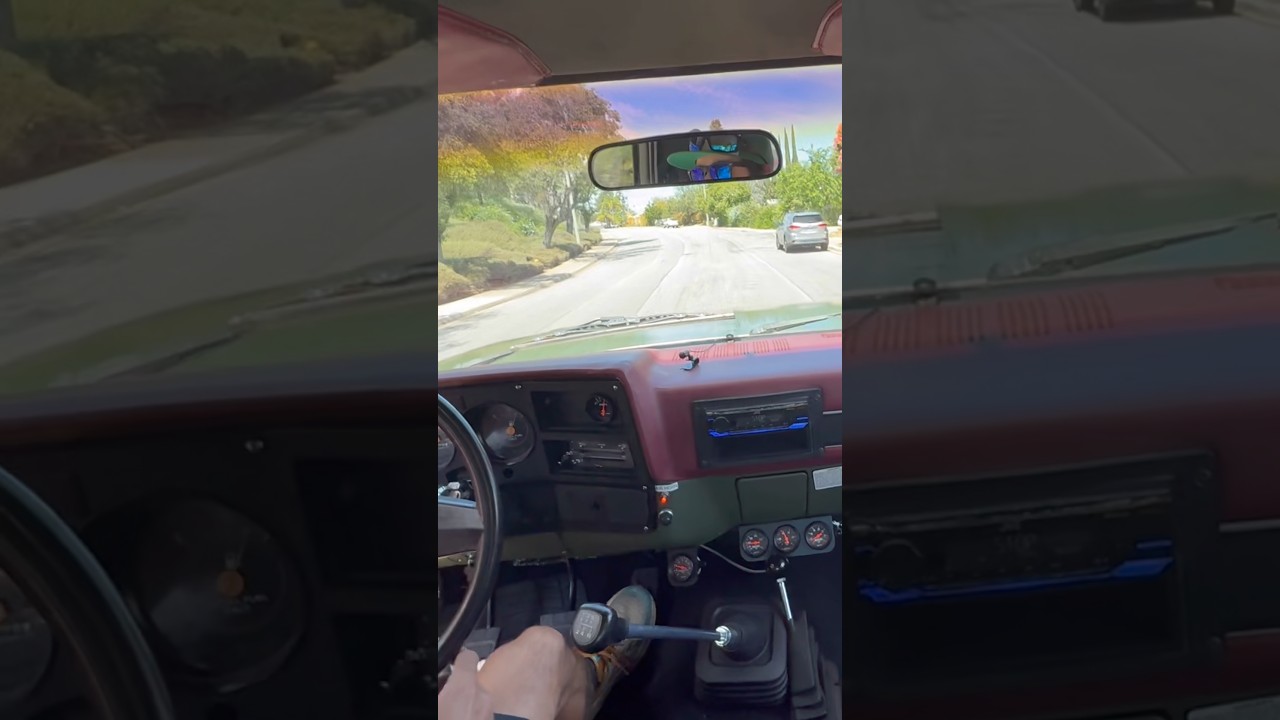 First spin in my 85 K5 Blazer M1009 with a turbo 6.5 Optimizer diesel and NV4500 5-speed swap.