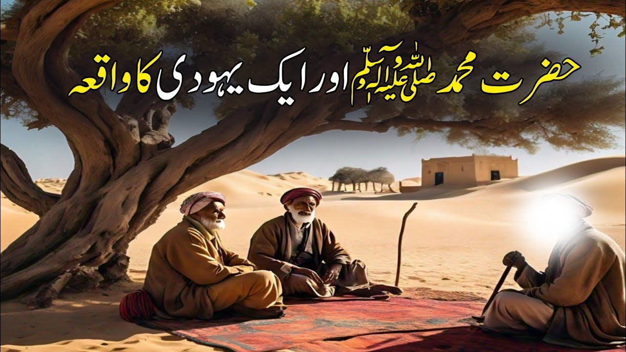 Hazrat Muhammad saw aur Yahoodi Ka Waqiya | Islamic Stories | Discover Urdu stories |