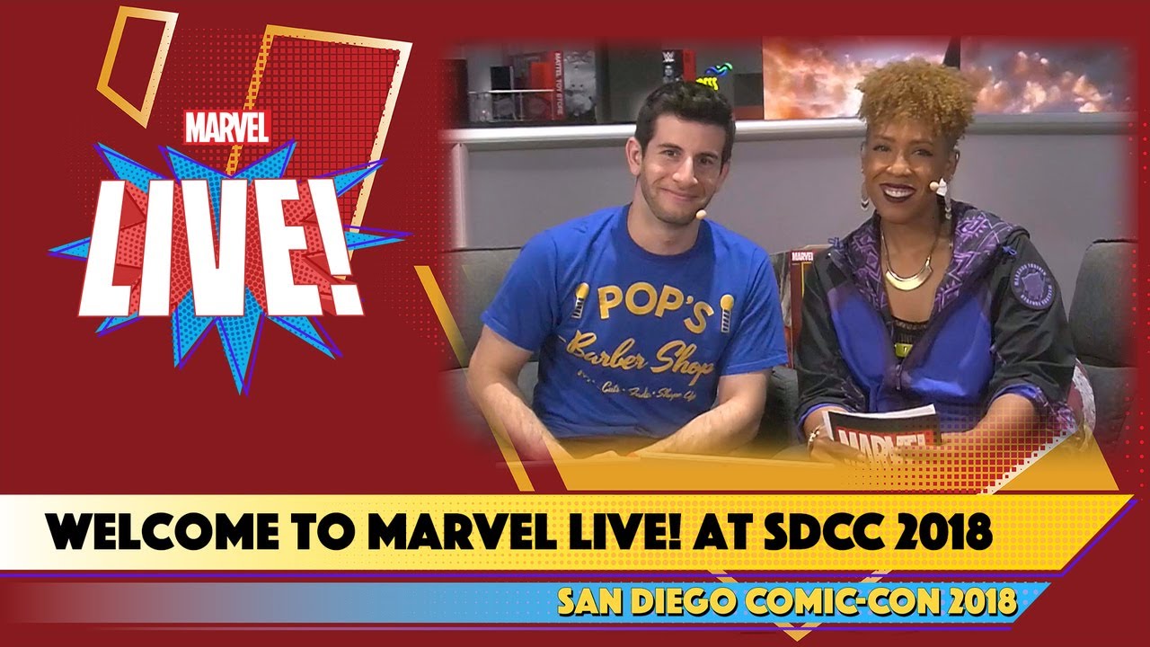 Welcome to Marvel Live at SDCC 2018
