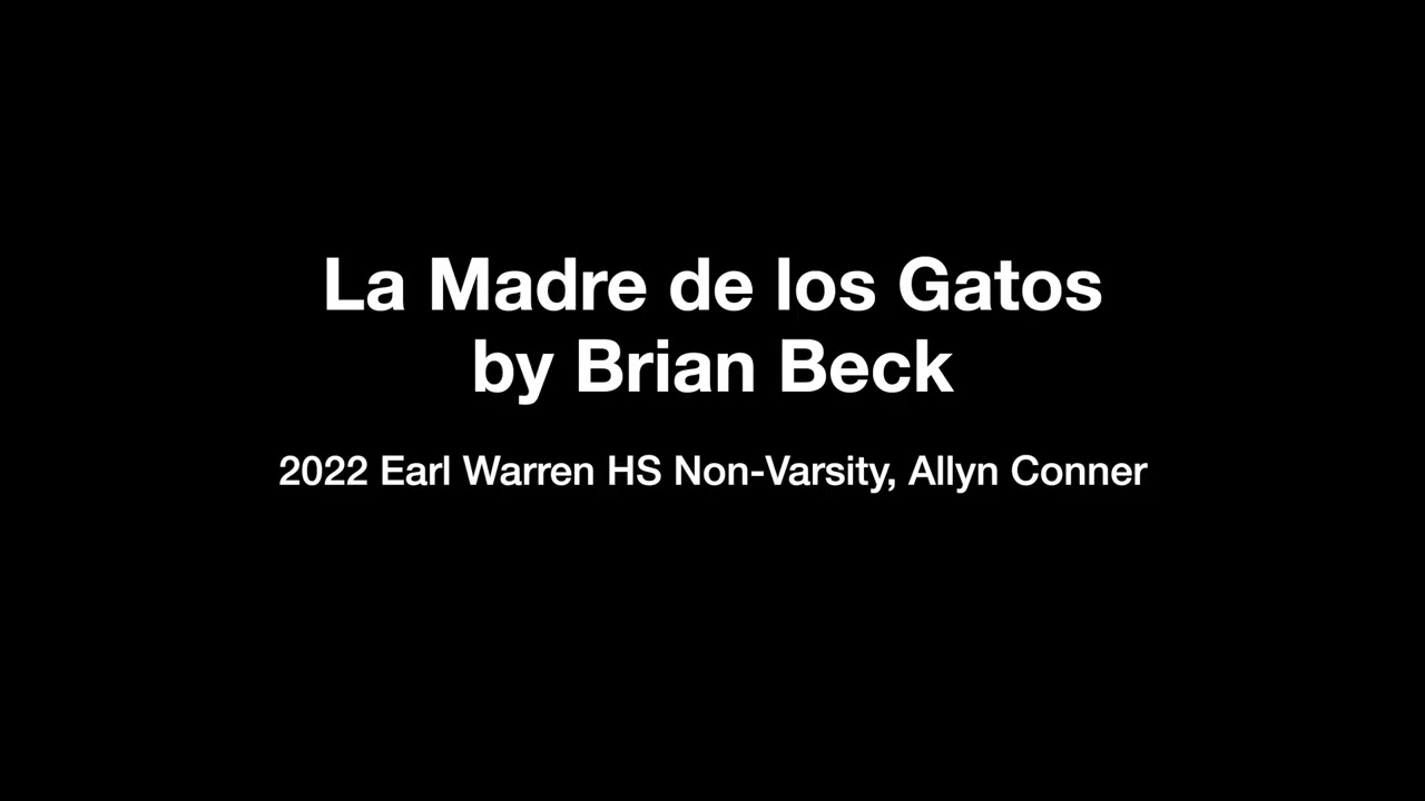 La Madre de los Gatos by Brian Beck (Warren HS NV Band)