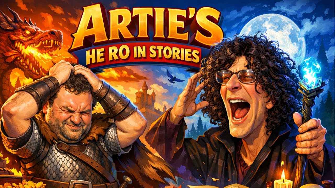 Artie's he ro in stories Howard Stern Show