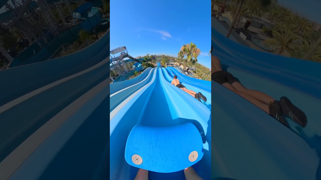 FAST MAT RACER waterslide / Knott&rsquo;s Soak City, Buena Park, USA