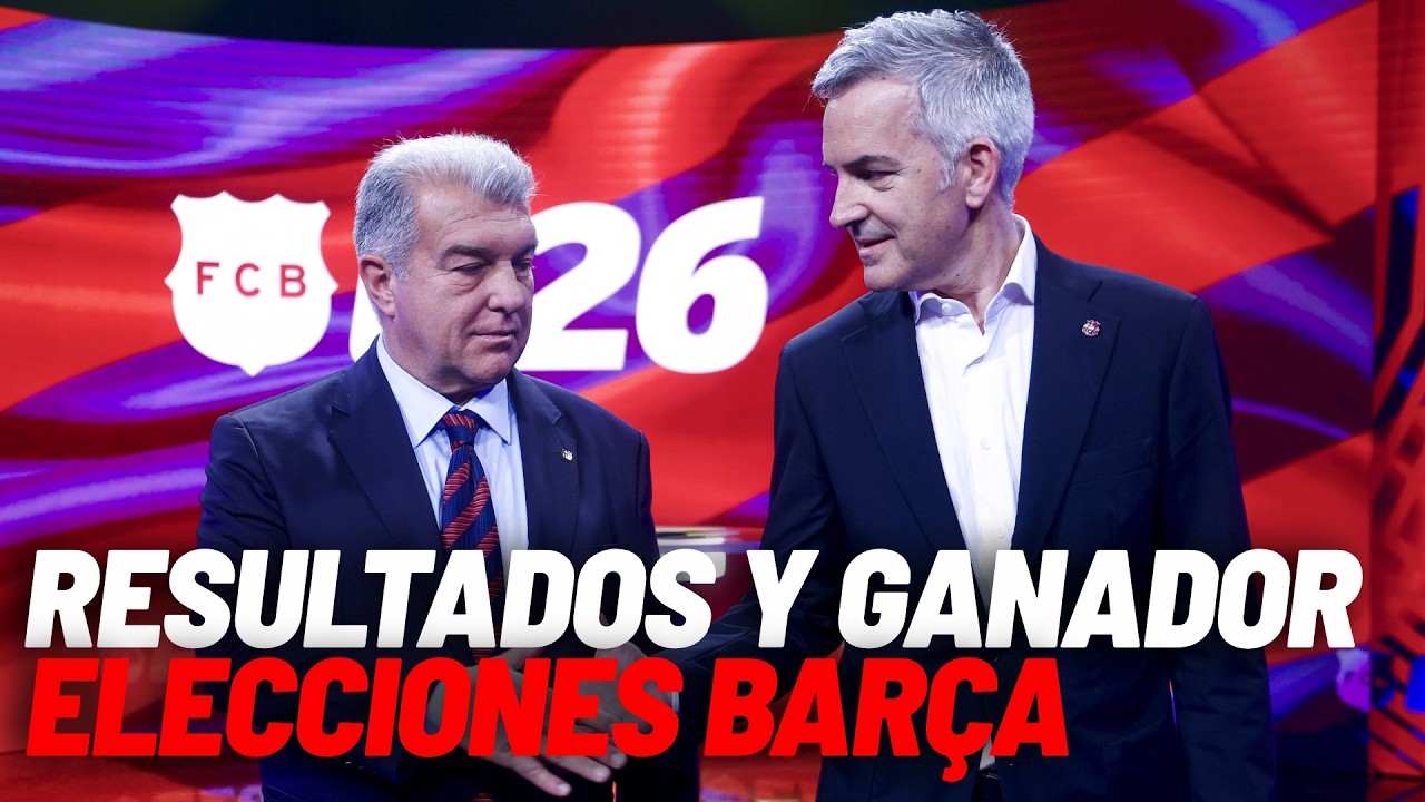 ELECCIONES a la presidencia del Barcelona, en directo: Laporta-Font, HORAS FINALES EN VIVO