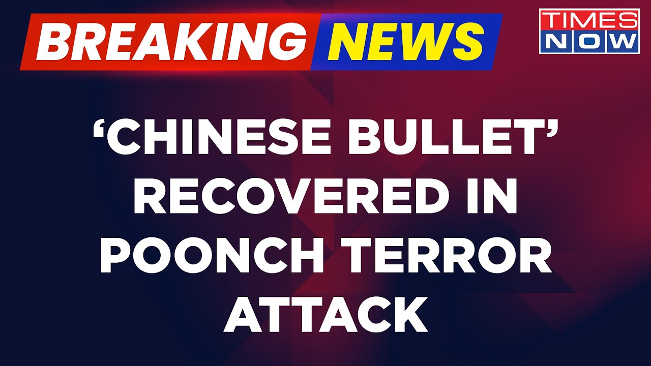 Breaking News: 7.62 MM Steel Core Chinese Bullet Recovered In Poonch Terror Attack | Exclusive