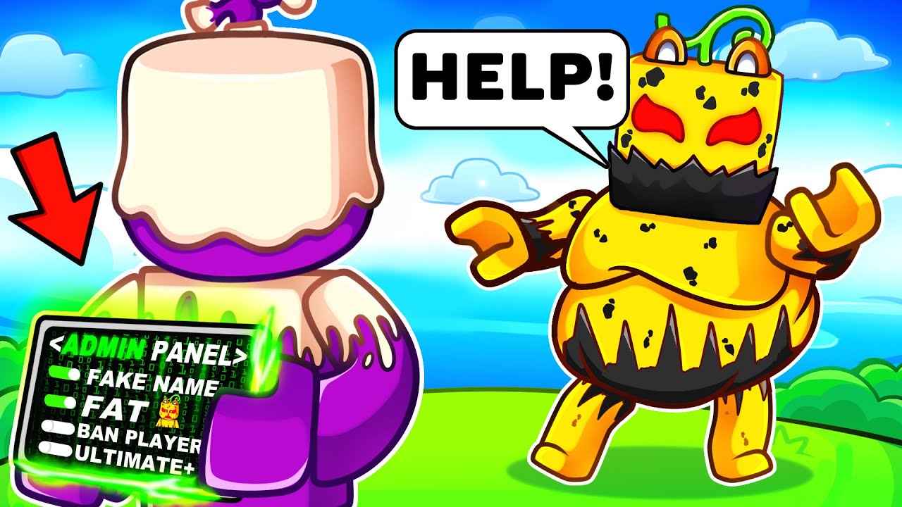 Trolling Leopard with ADMIN COMMANDS in Blox Fruits!