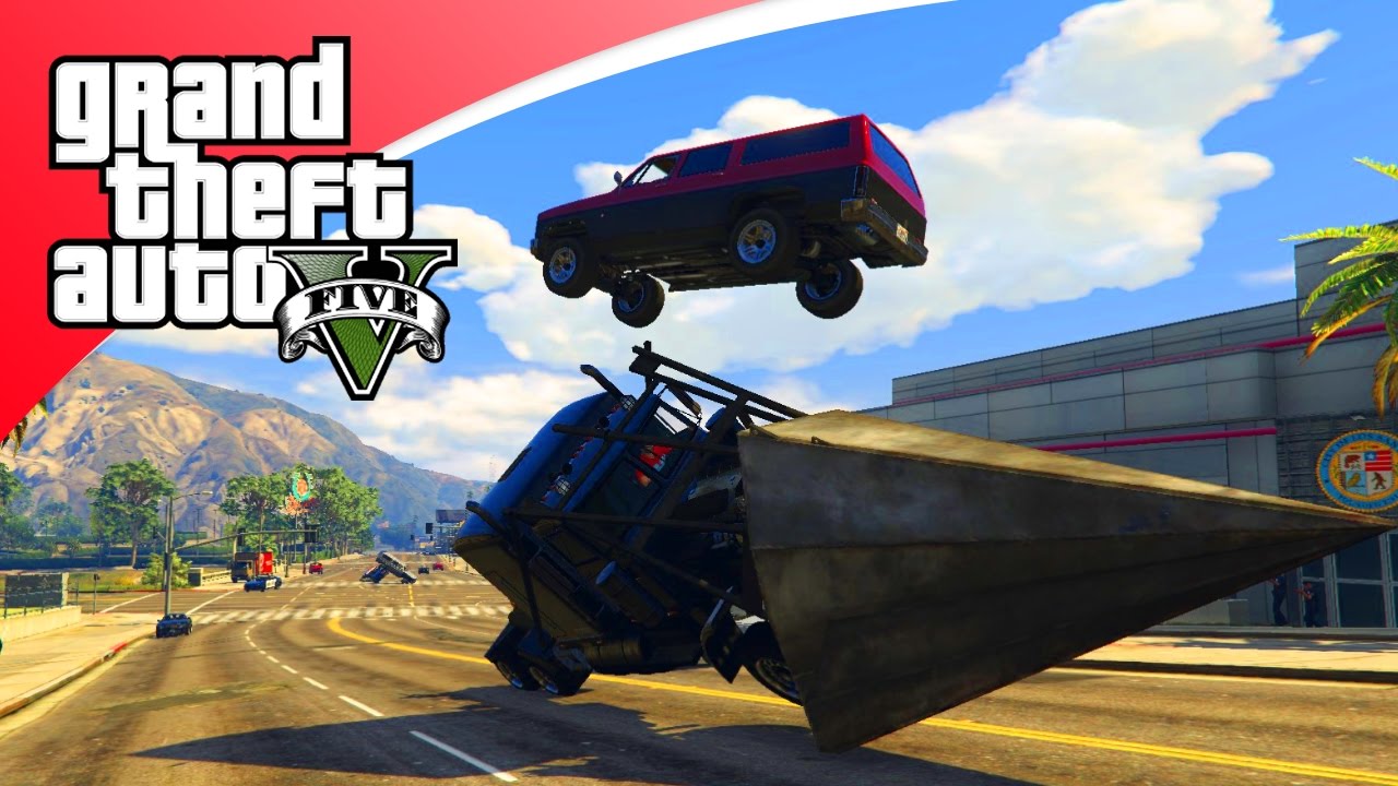 GTA V Freeroam - MEGA TRUCK TEGEN ANDERE SPELERS! (GTA 5 Online)