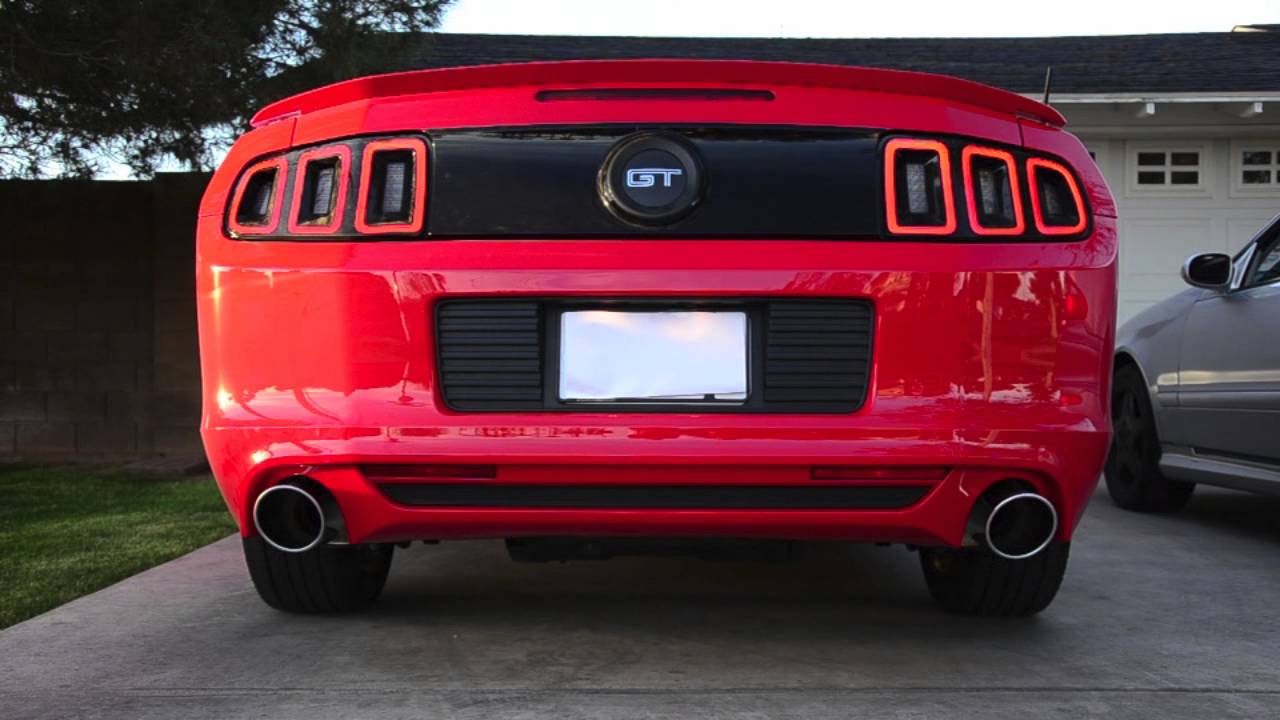 2013 Mustang GT 5.0 Borla S-Type Axle-Back