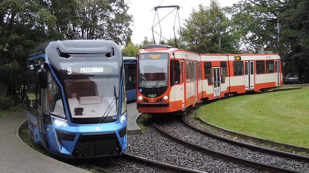 Niebieski tramwaj na gdańskich torach. GAiT testuje Moderus Gamma z Poznania. Gdańskie tramwaje