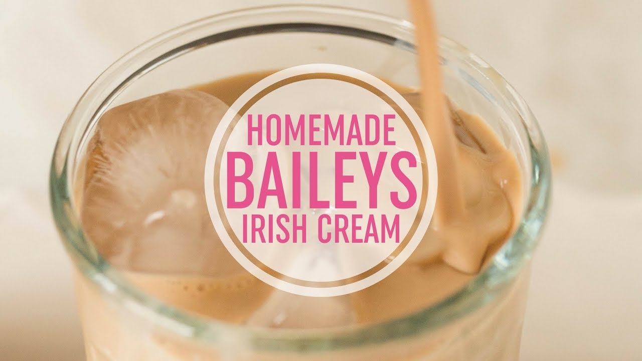 Homemade Baileys Irish Cream