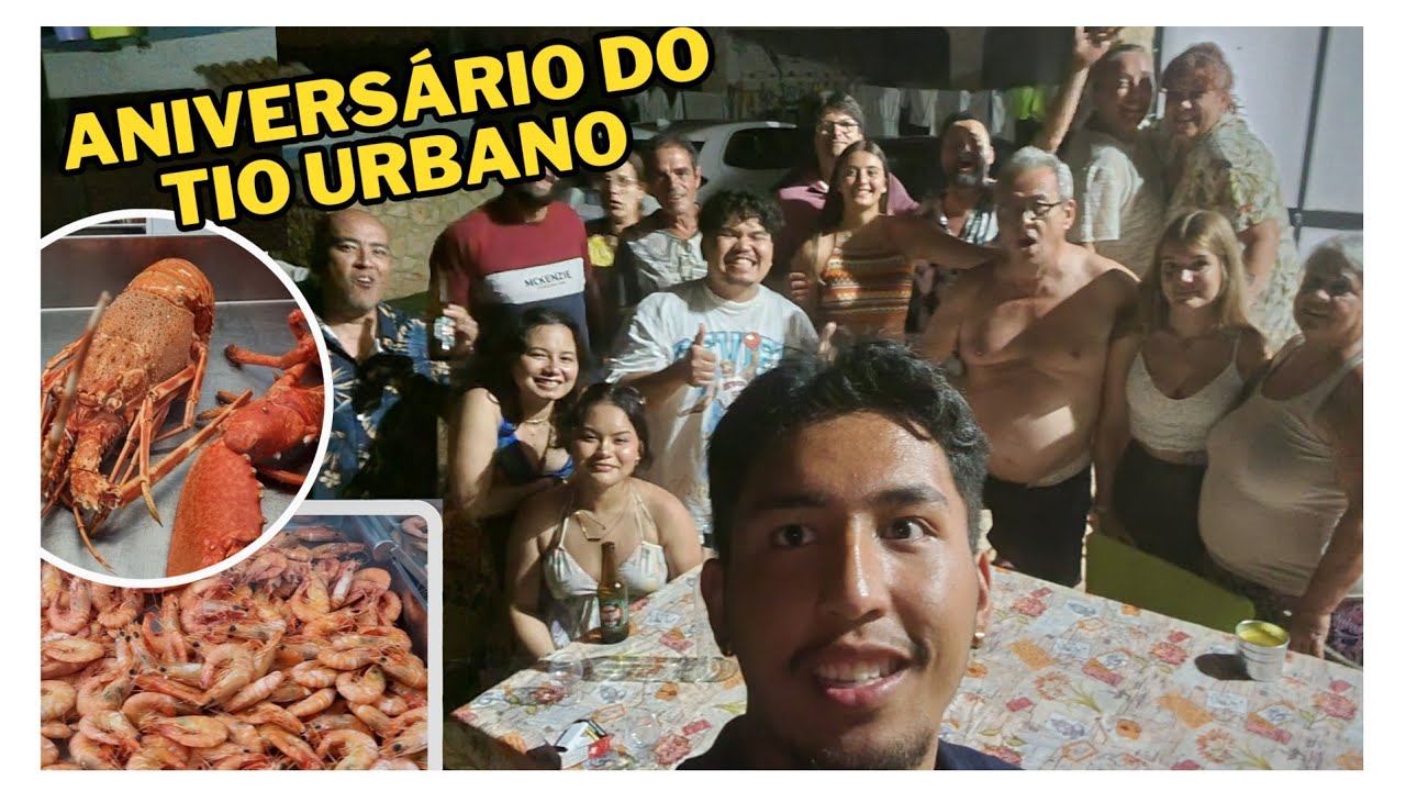 ANIVERSÁRIO TI URBANO - MARISCADA EM FAMILIA