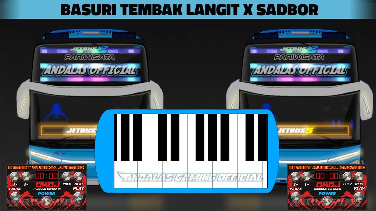 Telolet Basuri Tembak Langit X Sadbor Modul Okdj Versi Pianika || Basuri Pianika