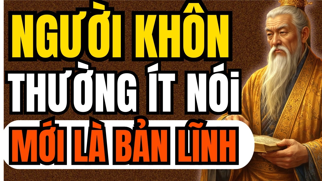 CỔ NHÂN DẠY NGƯỜI KHÔN THƯỜNG ÍT NÓI, BIẾT IM ĐÚNG LÚC MỚI LÀ BẢN LĨNH |Minh Triết Đời Người